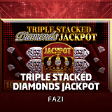 Triple Stacked Diamonds Jackpot